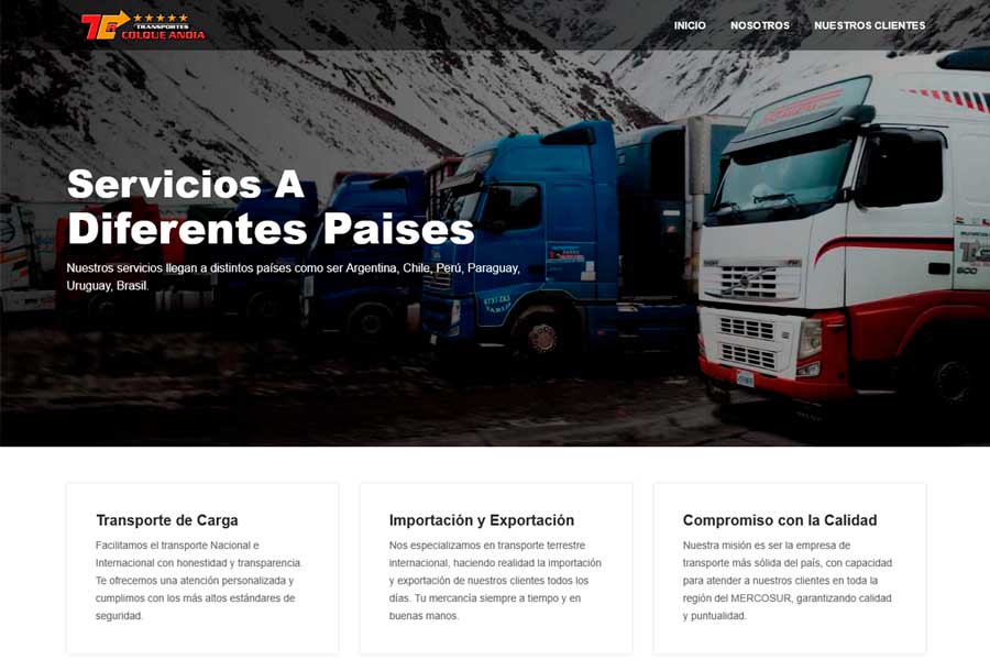Sitio Web Colque Andia